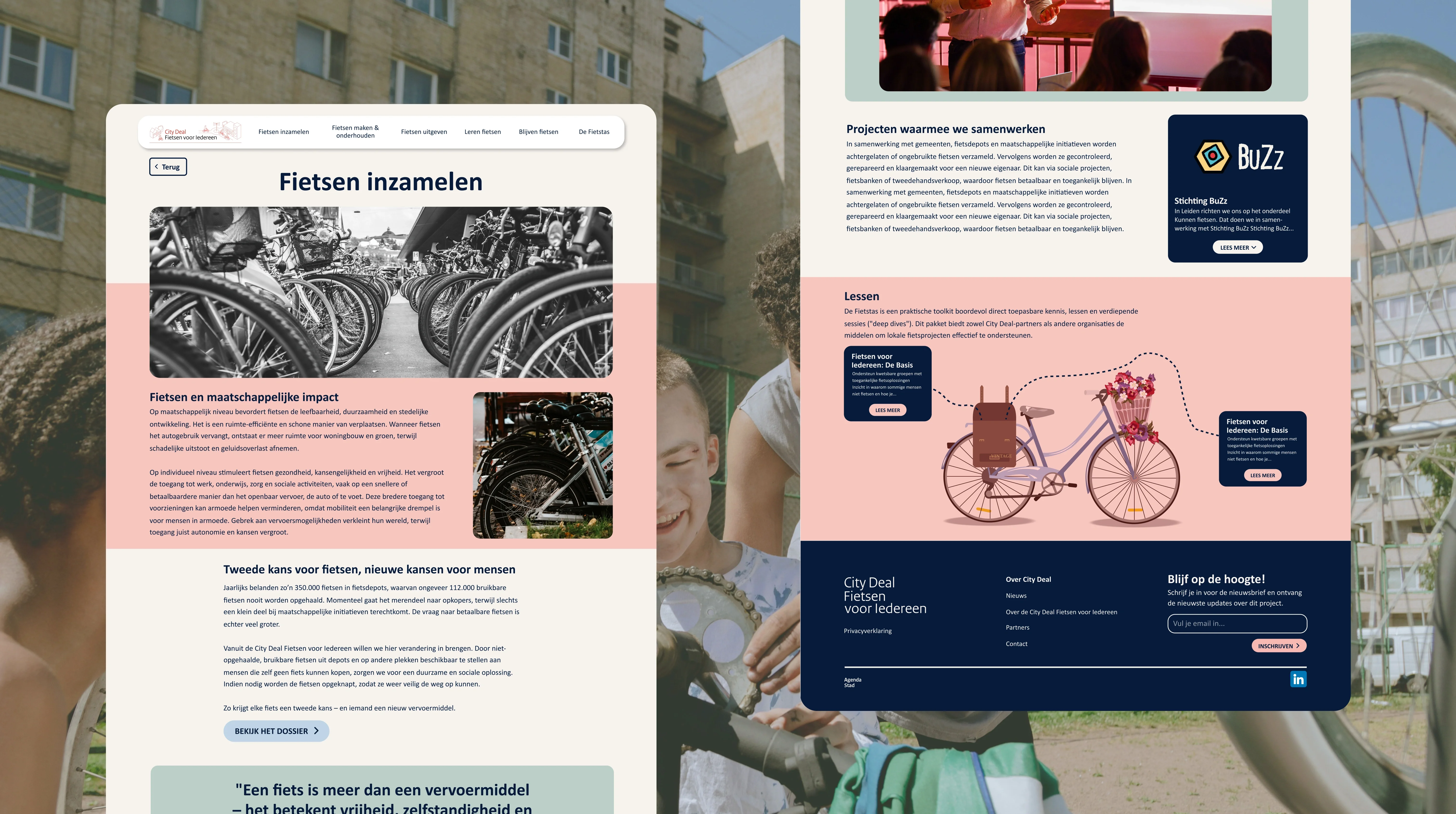 Website design