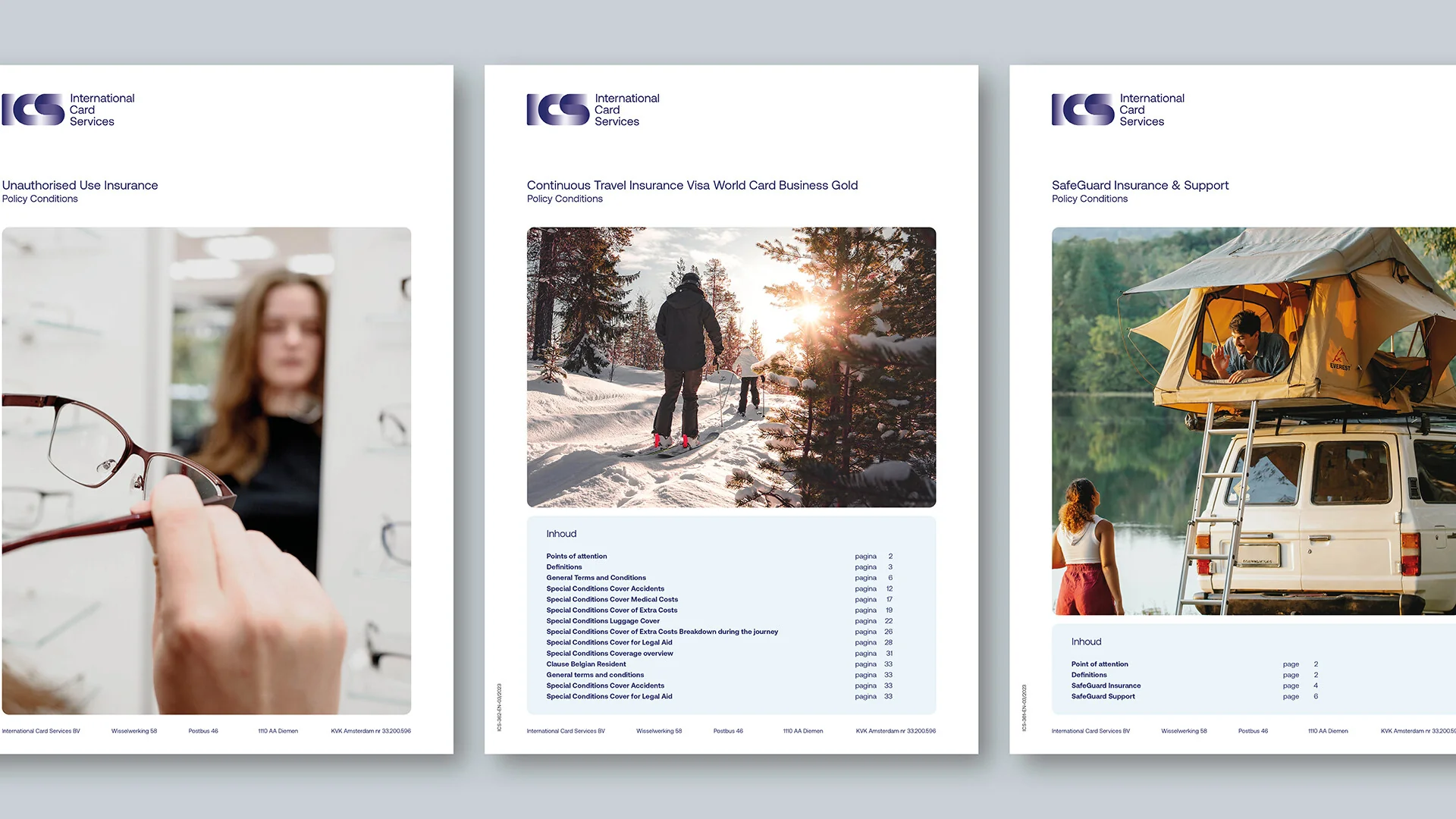 International Card Services 3 formulier dichtbij