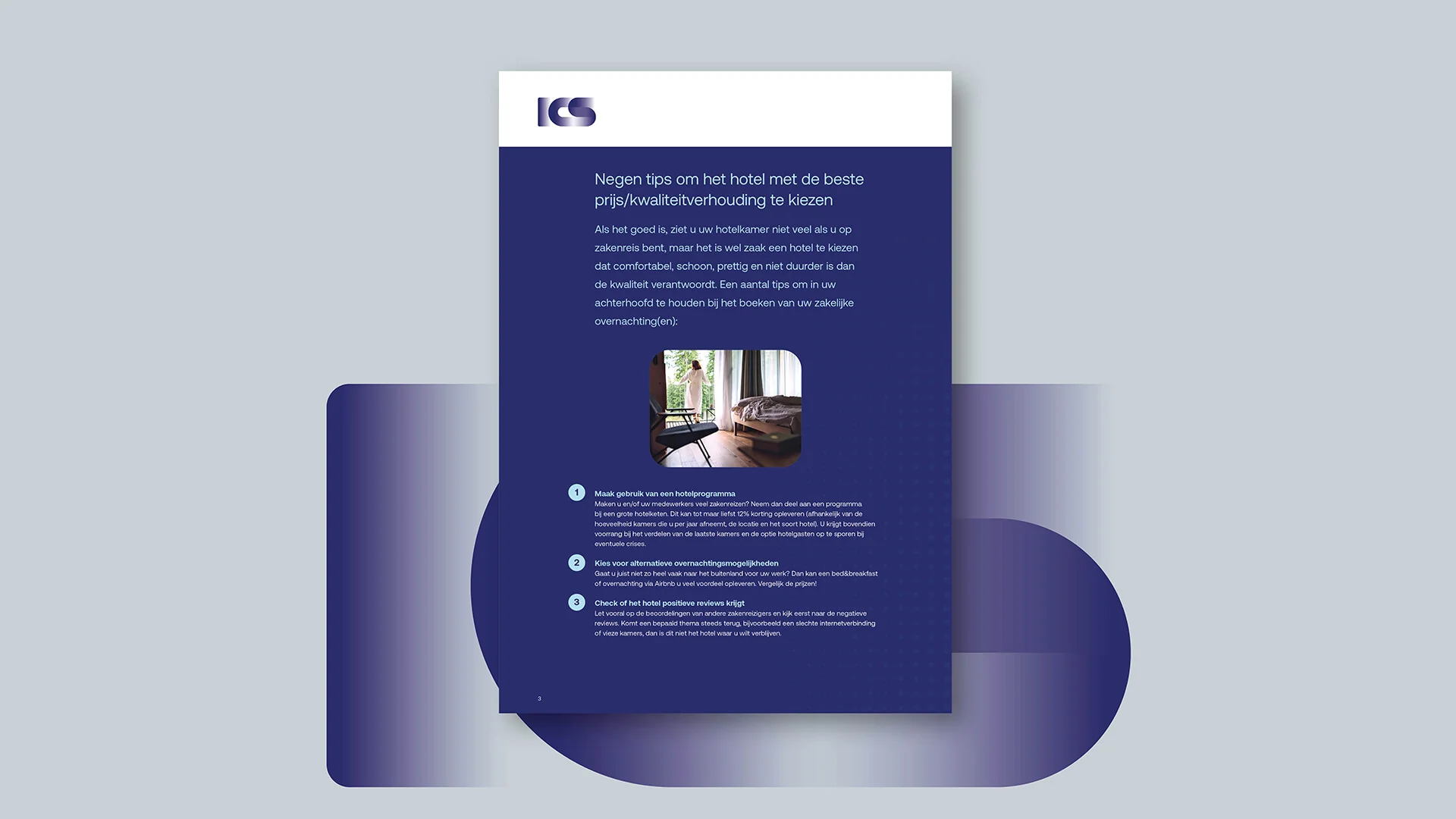 International Card Services binnenkant folder