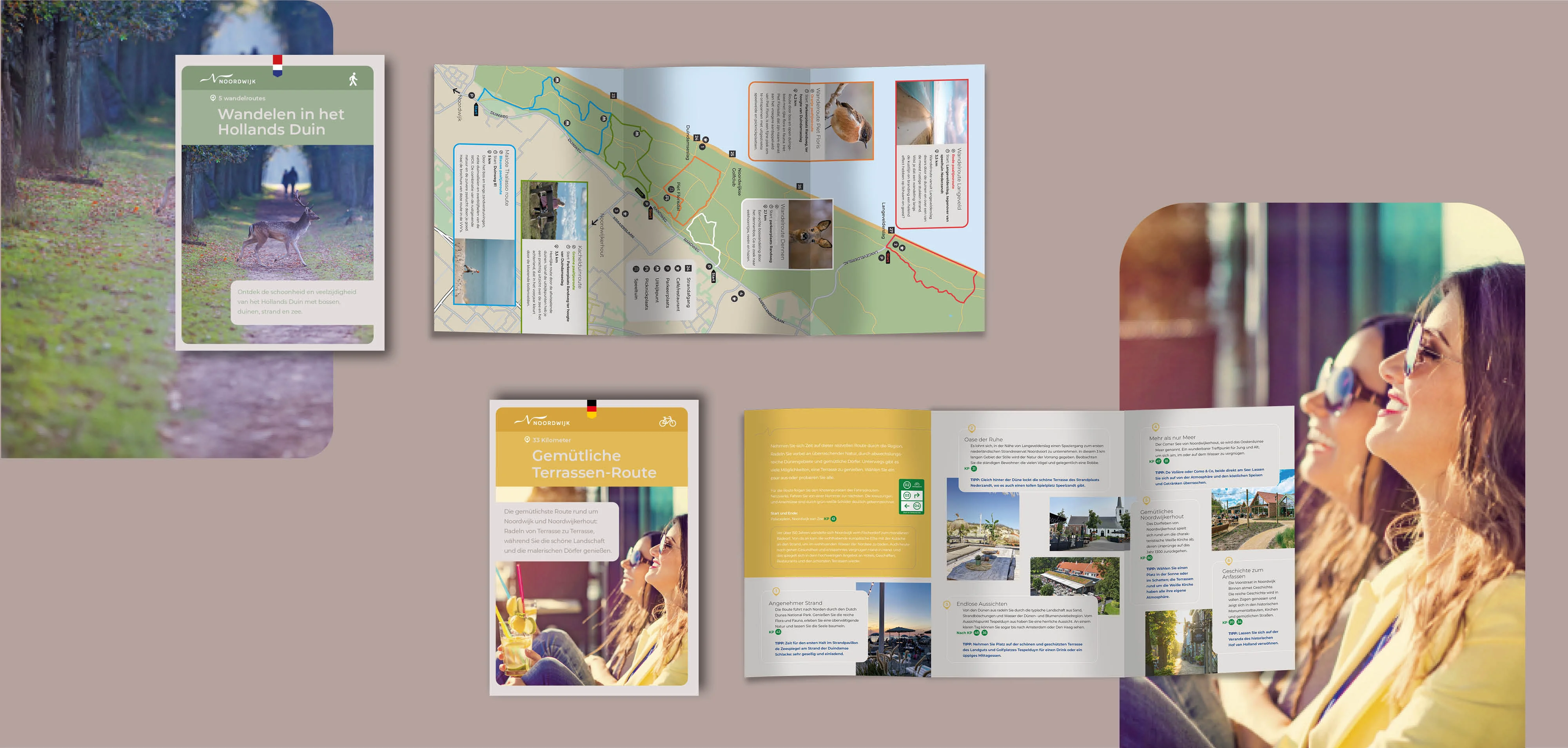 2 keer uitgevouwen routes